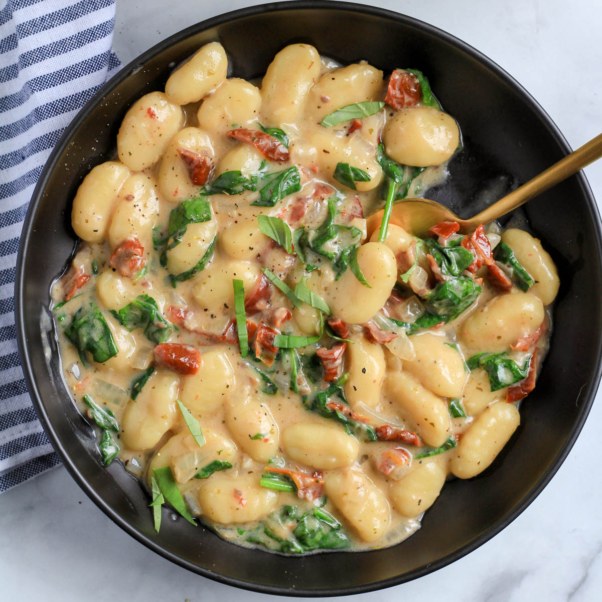 Tuscan Vegan Gnocchi